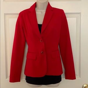 New York and company red blazer